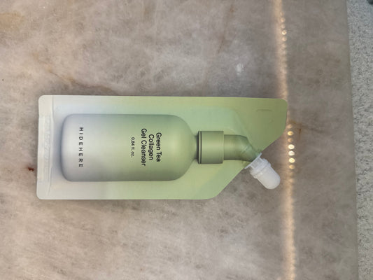 Hide here - Green Tea Collagen Gel cleanser